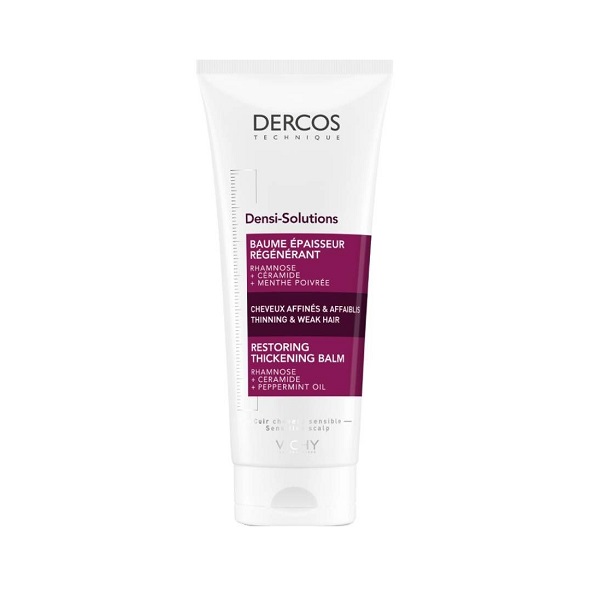 VICHY Dercos Densi Solutions Restoring Thickening Balm Μαλακτική Κρέμα Μαλλιών για Όγκο Όλοι οι Τύποι Μαλλιών 200ml