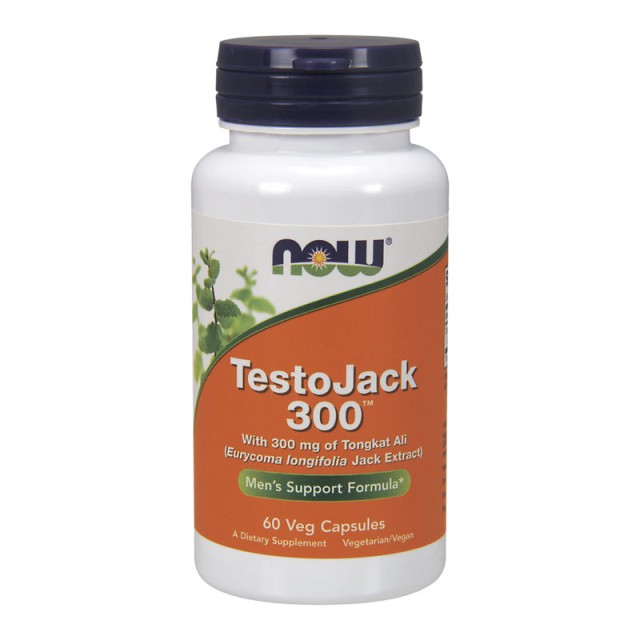 NOW TESTO JACK 300, 300MG w/  60 VCAPS