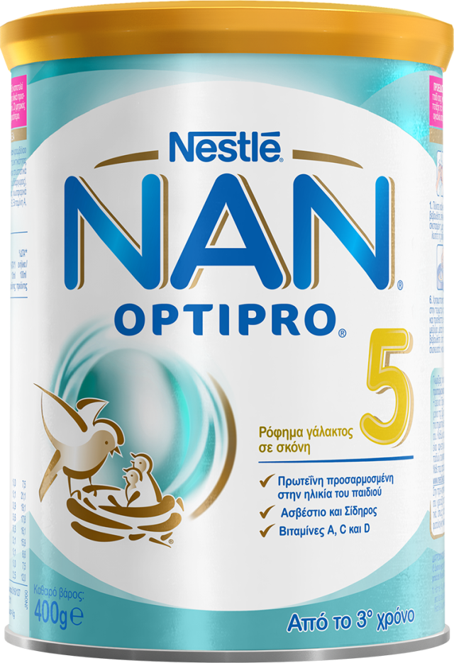 Nestle Γάλα σε Σκόνη Nan Optipro 5 36m+ 400gr