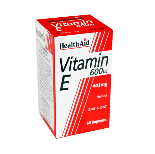 Health Aid Vitamin E Βιταμίνη για Αντιοξειδωτικό 600iu 402mg 60 κάψουλες