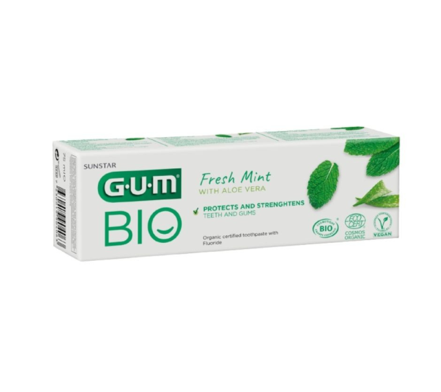 GUM Bio Fresh Mint Οργανική Οδοντόκρεμα με Αλόη 75ml