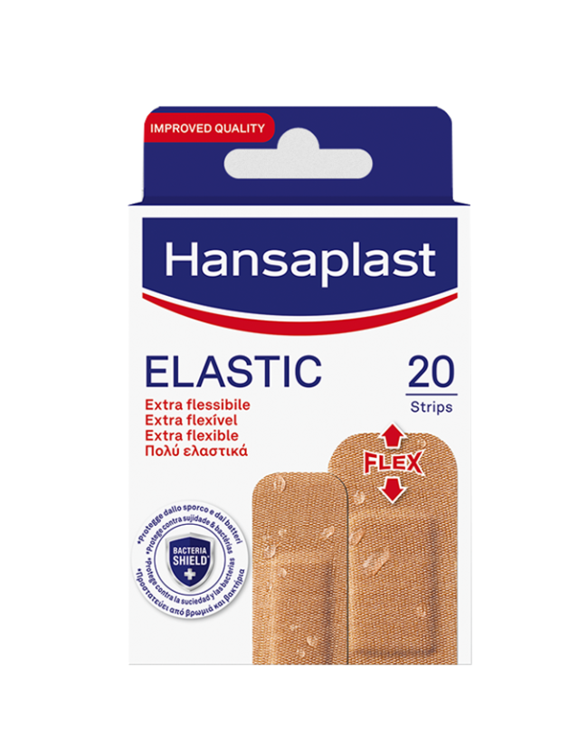 Hansaplast Αυτοκόλλητα Επιθέματα Elastic Extra Flexible 20τμχ