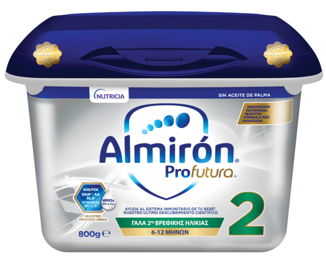 Nutricia Γάλα σε Σκόνη Almiron Profutura 2 6m+ 800gr