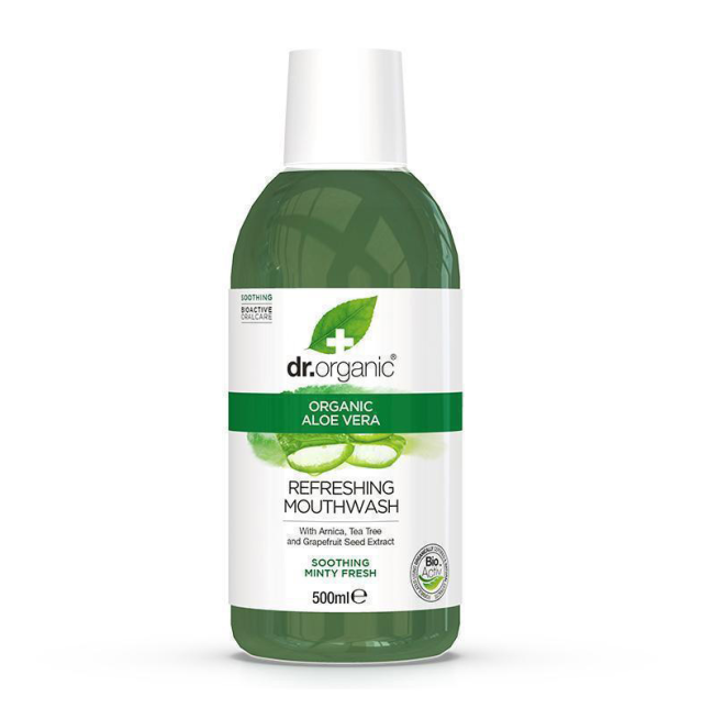 DR.ORGANIC Aloe Vera Mouthwash 500ml