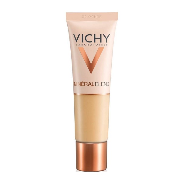 Vichy Mineral Blend 16H Hold Fresh Complexion Hydrating Foundation 06 Ocher Ενυδατικό Foundation για Λαμπερή Επιδερμίδα 30ml