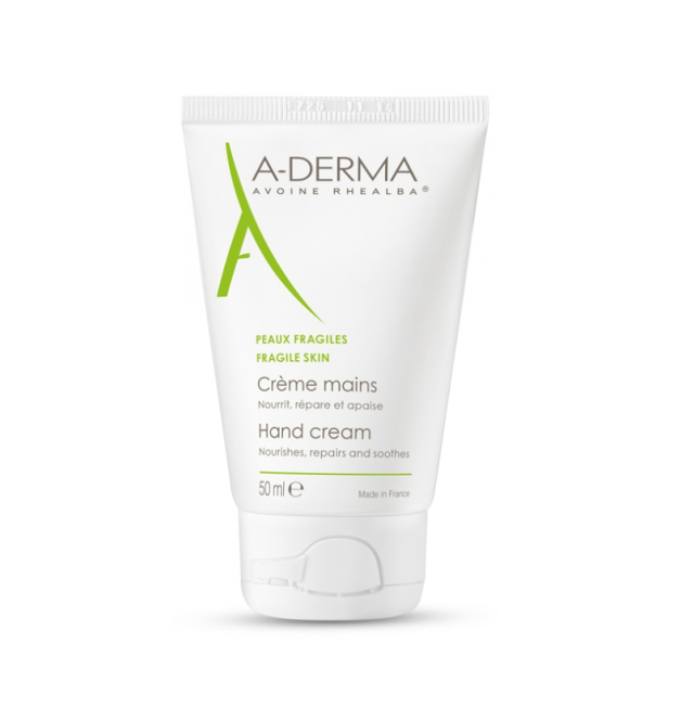 A-Derma Fragile Skin Ενυδατική Κρέμα Χεριών 50ml