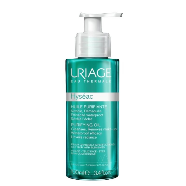 Uriage Λάδι Καθαρισμού Hyseac Purifying για Λιπαρές Επιδερμίδες 100ml