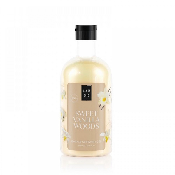 Lavish Care Sweet Vanilla Woods Αφρόλουτρο σε Gel Βανίλια 500ml