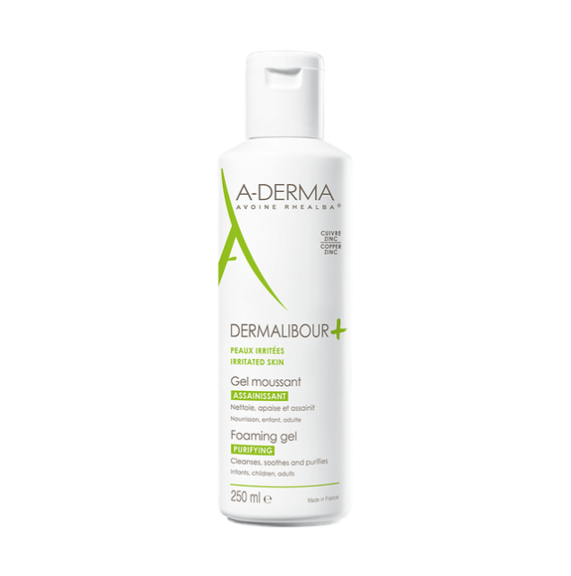 A-DERMA DERMALIBOUR + MOUSSANT  250ml