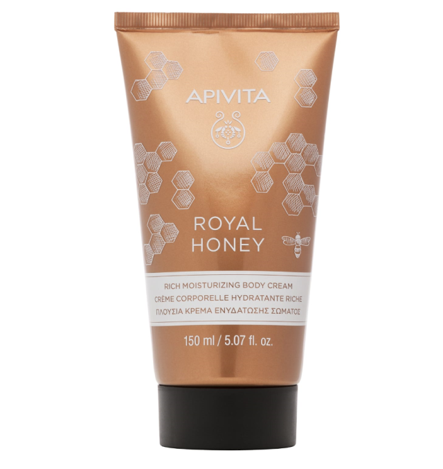 Apivita Royal Honey Ενυδατική Κρέμα Σώματος για Ξηρές Επιδερμίδες 150ml