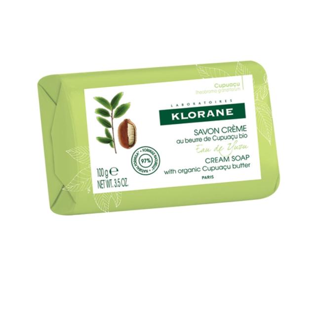 Klorane Eau de Yuzu Soap Creme 100gr