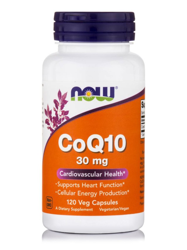 NOW COQ10 30 MG - 120 VCAPS  