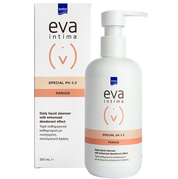 Intermed Eva Intima Wash Special pH 3.5 Υγρό Καθαρισμού με Χαμομήλι και Αλόη 250ml