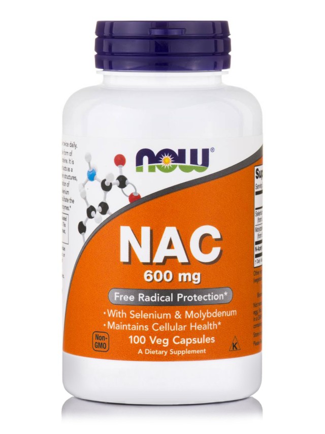 NOW NAC 600 MG 100 VCAPS  