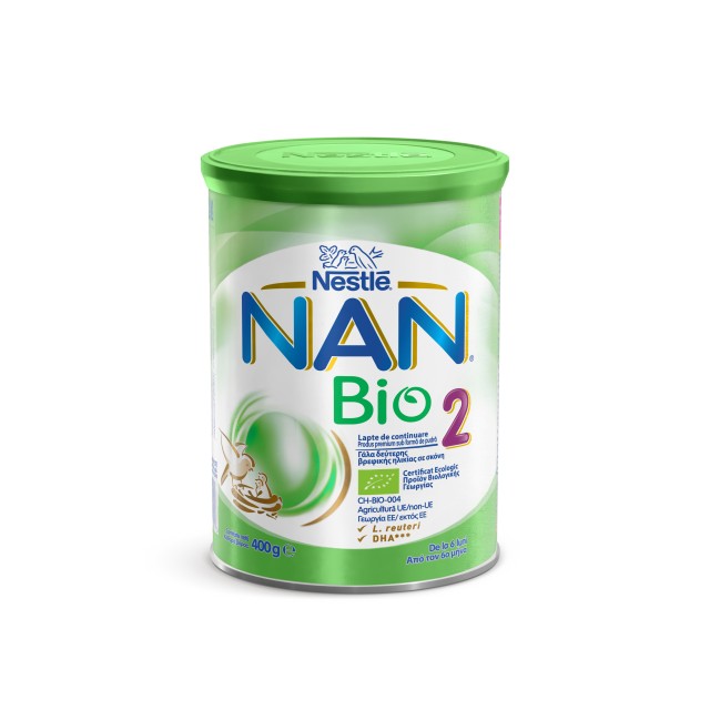 Nestle Γάλα σε Σκόνη Nan Bio 2 6m+ 400gr