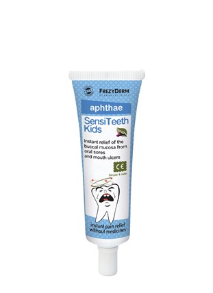 Frezyderm SensiTeeth Kids Aphthae Gel Ανακούφιση Ούλων για Άφθες & Στοματικά Έλκη 25mlvg