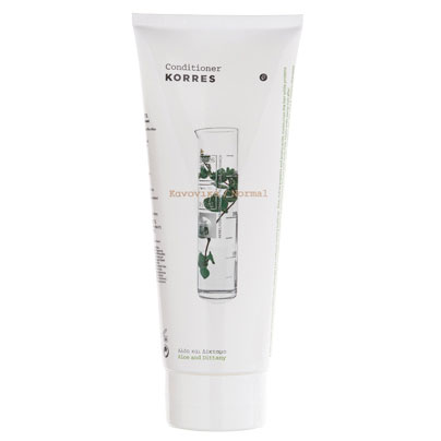 Korres Αλόη & Δίκταμο Conditioner Ενυδάτωσης για Όλους τους Τύπους Μαλλιών 200ml