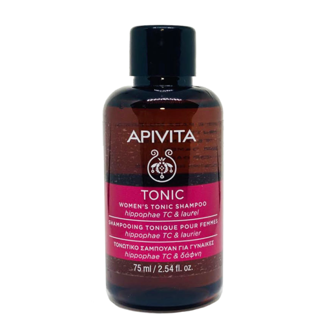 Apivita Womens Tonic Hippophae TC & Laurel Σαμπουάν κατά της Τριχόπτωσης για Όλους τους Τύπους Μαλλιών 75ml