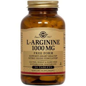 Solgar L-Arginine 1000mg 90 ταμπλέτες