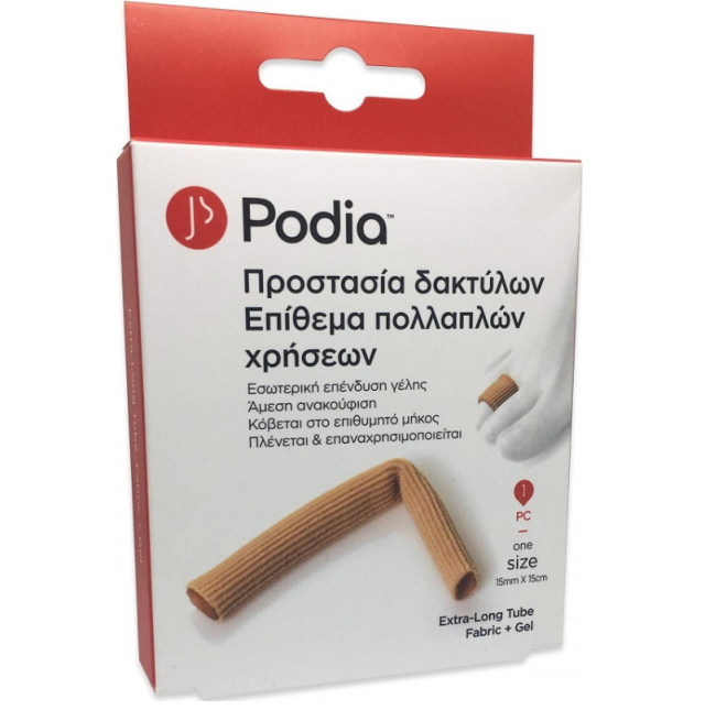 PODIA EXTRA LONG TUBE FABRIC+GEL (ONE SIZE)