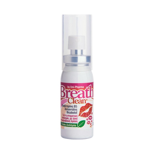 Uni-Pharma Breath Clean Δυόσμος 20ml