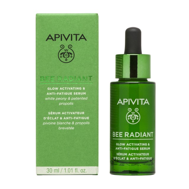 Apivita Bee Radiant Αντιγηραντικό Serum Προσώπου για Λάμψη 30ml