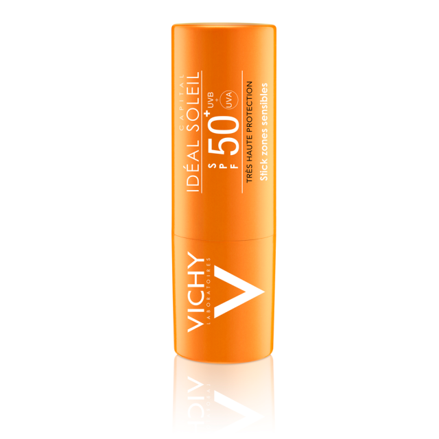 Vichy Ideal Soleil Stick Sensitive Αντιηλιακό Στικ με SPF50+ για  Ευαίσθητα Σημεία 9gr