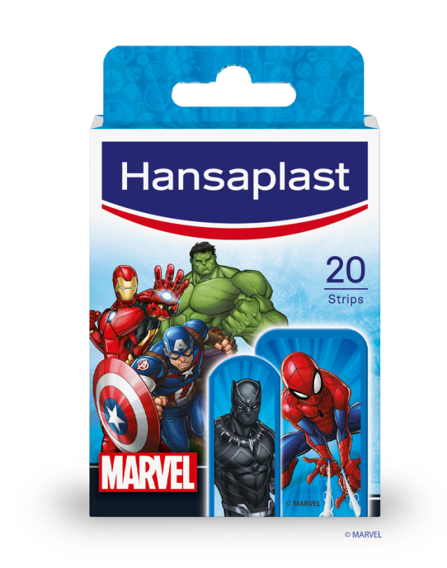 Hansaplast Αυτοκόλλητα Επιθέματα Marvel Avengers για Παιδιά 20τμχ