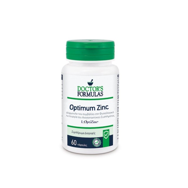 DOCTORS FORMULAS OPTIMUM ZINC 60 VEG.CAPSULES  