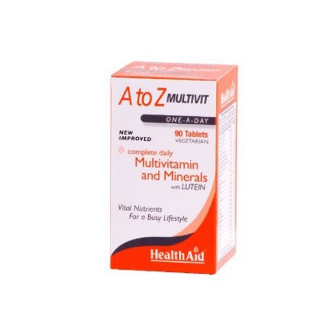 Health Aid A To Z Multivit Βιταμίνη για Ενέργεια 90 ταμπλέτες