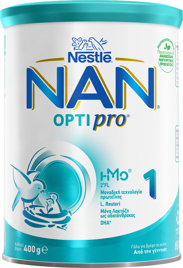 Nestle Γάλα σε Σκόνη Optipro 1 0m+ 400gr