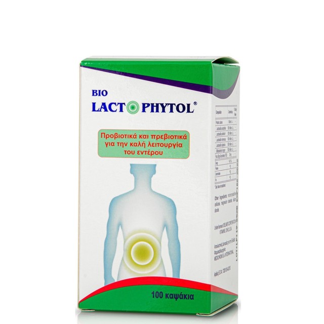 Medichrom Bio Lactophytol με Προβιοτικά και Πρεβιοτικά 100caps