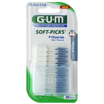 GUM Soft Picks Μεσοδόντιες Οδοντογλυφίδες Extra Large Πράσινες 40τμχ