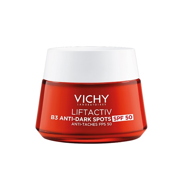 VICHY Liftactiv B3 Anti-Dark Spots SPF50 48ωρη Κρέμα Προσώπου για Ενυδάτωση & Ατέλειες 50ml