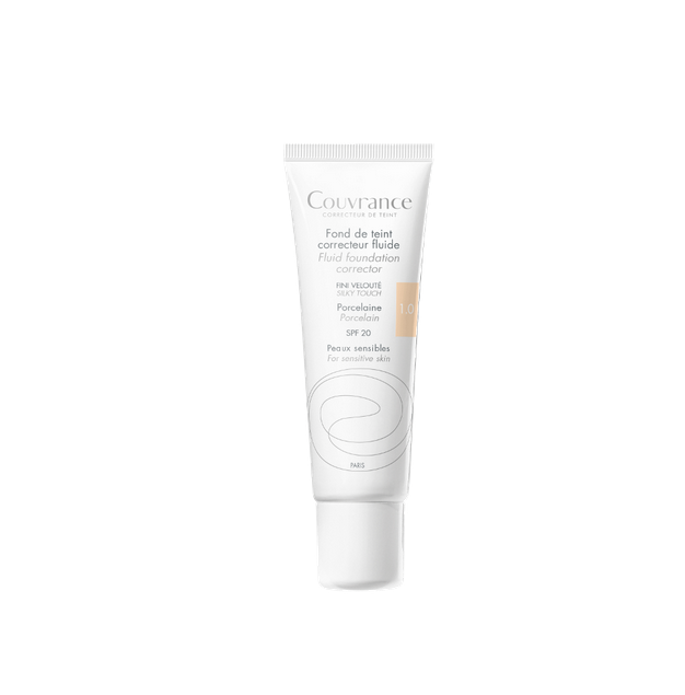 Avene Couvrance Fond De Teint Correcteur Fluide Porcelaine 1.0 SPF20 30ml