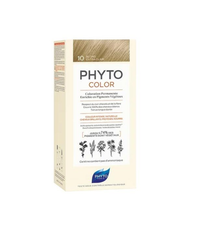 Phyto Phytocolor 10 Κατάξανθο Πλατινέ 50ml