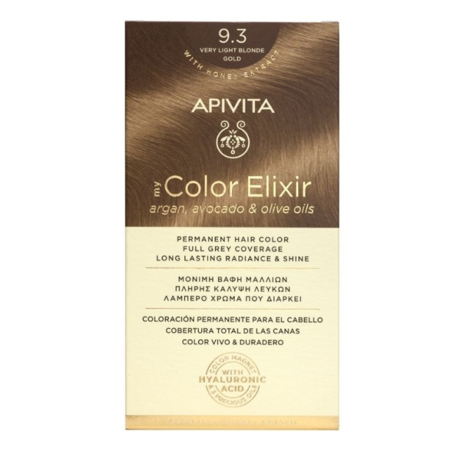 Apivita My Color Elixir 9.3 Ξανθό Πολύ Ανοιχτό Χρυσό 125ml