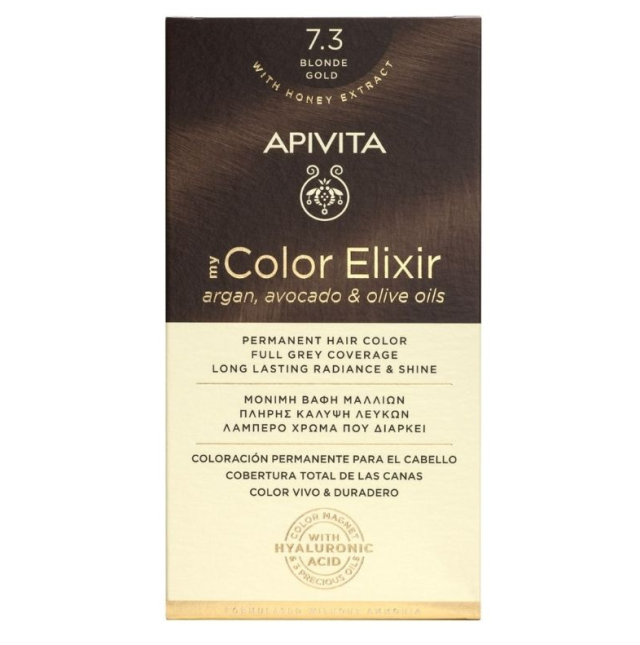 Apivita My Color Elixir 7.3 Ξανθό Χρυσό 125ml