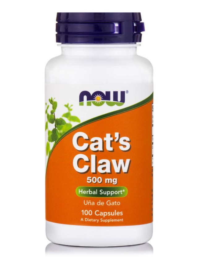 NOW CATSS CLAW 500 MG 100 CAPS  