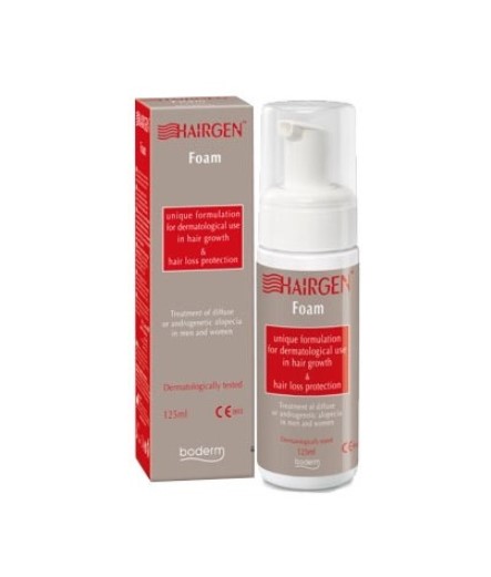 Boderm Hairgen Foam Αφρός Κατά Της Τριχόπτωσης 125ml