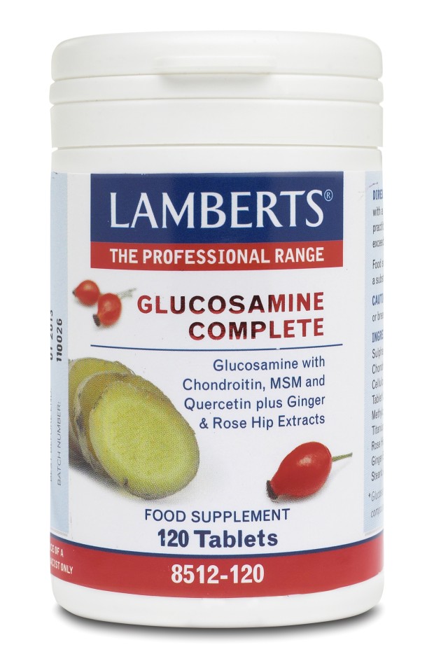 Lamberts Glucosamine Complete Συμπλήρωμα για την Υγεία των Αρθρώσεων 120 ταμπλέτες