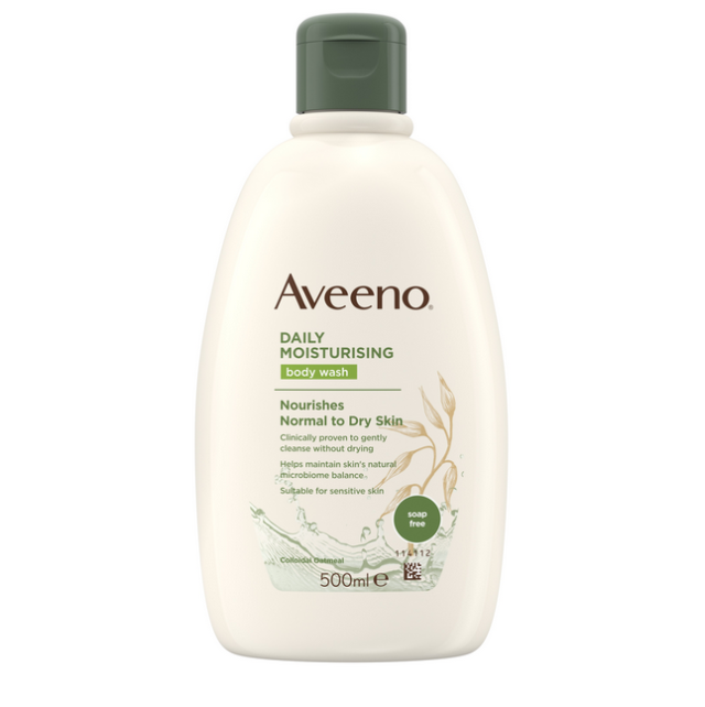 AVEENO DAILY MOISTURISING BODY WASH 500ML