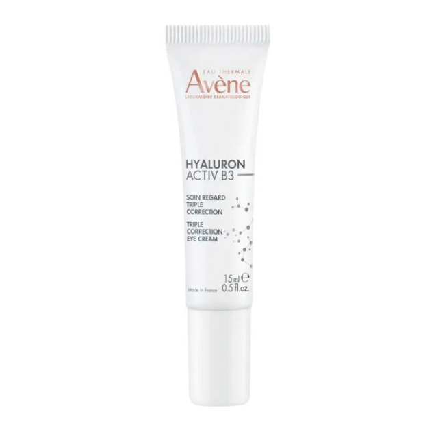 Avene Hyaluron Activ B3 Triple COrrection Eye Cream Αντιγηραντική & Συσφικτική Κρέμα Ματιών κατά των Μαύρων Κύκλων με Υαλουρονικό Οξύ 15ml