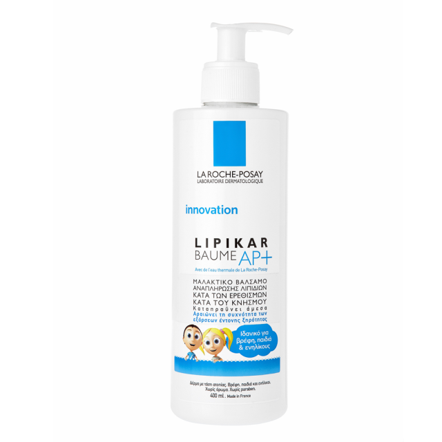 La Roche Posay Lipikar Baume AP Ενυδατική Lotion Ανάπλασης Σώματος για Ευαίσθητες Επιδερμίδες 400ml