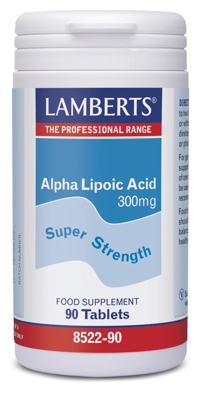 Lamberts Alpha Lipoic Acid 300mg 90 ταμπλέτες