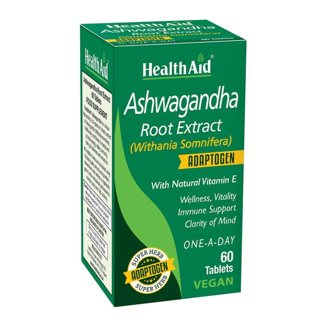 Health Aid Ashwagandha Root Extract 60 ταμπλέτες