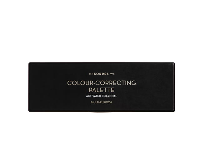 Korres Activated Charcoal Color Corrector Palette Colour Correcting 11gr