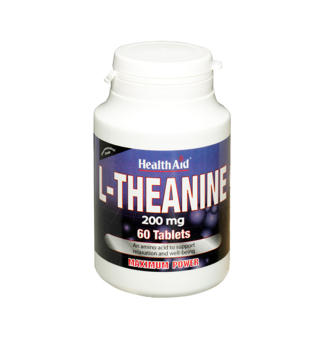 Health Aid L-Theanine 200mg 60 ταμπλέτες