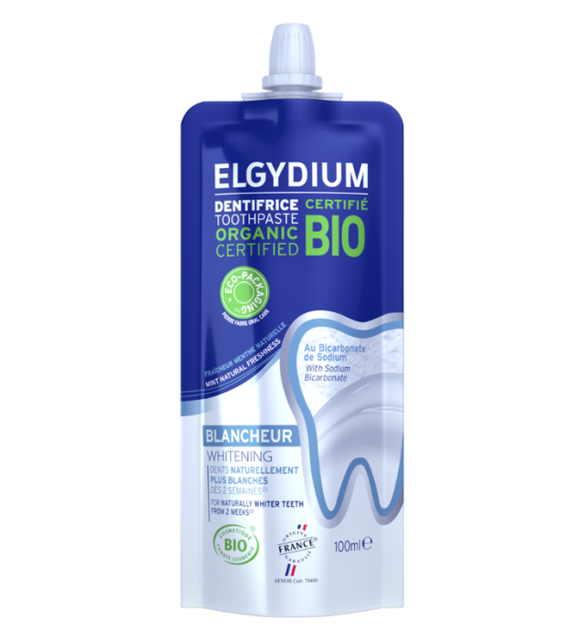 Elgydium Whitening Bio Οδοντόκρεμα για Λεύκανση Βιολογική 100ml