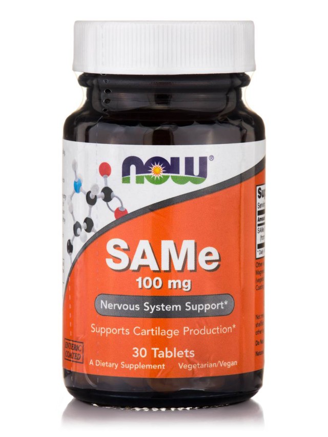 NOW SAM-E 100MG 30 TABS